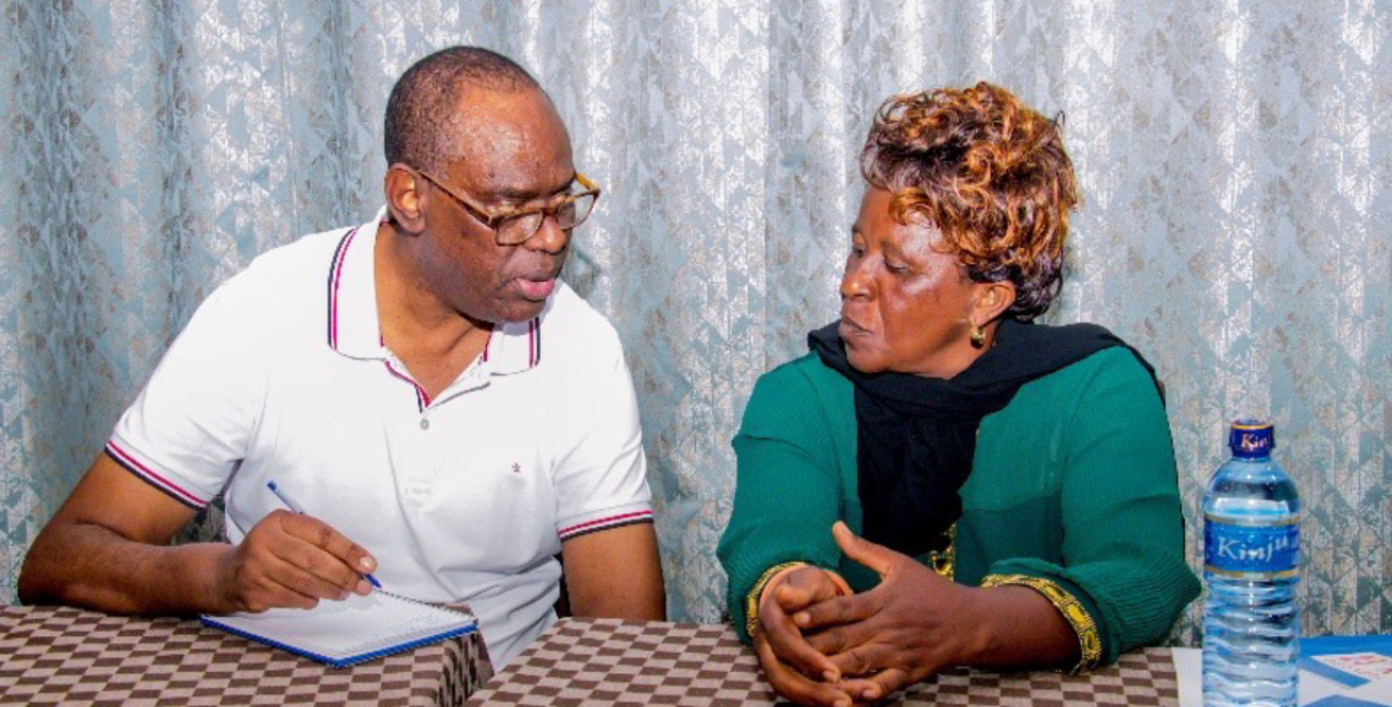 Georgette : héroïne, raconte son appui envers  une femme battue par son mari 